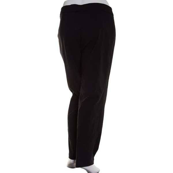 Plus Size Emaline Emma Tech Stretch Tummy Control Ankle Pants