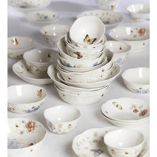 Lenox® Butterfly Meadow® Soup Bowls - Set of 4