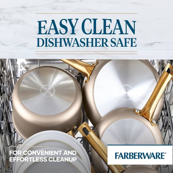 Farberware&#174; Radiant 2.75qt. Saut&#233; Pan w/ Lid - Champagne