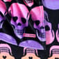 Betsey Johnson Skull Ombre Throw - image 4