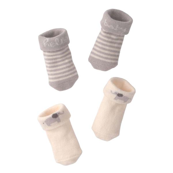 Baby Unisex (NB) Carter''s(R) 2pk. Hello Baby Foldover Booties