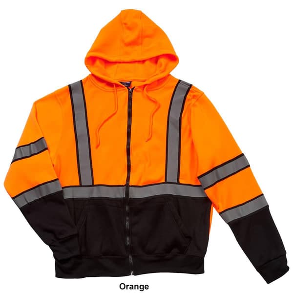 Mens Bass Creek Outfitters® High Visible Fleece Hoodie Jacket