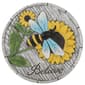 Cement Believe Bee & Sunflower Stepping Stone - image 1