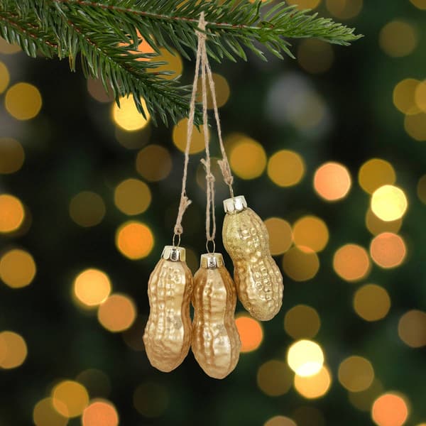 Northlight Seasonal Peanut Cluster Glass Christmas Ornament