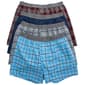 Mens Hanes(R) Ultimate 4 Pk. Core Woven Boxers - Blue/Multi - image 1