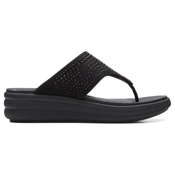 Womens Clarks® Cloudsteppers™ Drift Jaunt Interest Flip Flops