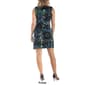 Womens 24/7 Comfort Apparel Floral Shift Dress - image 2