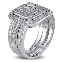 Loveblooms™ 3/8ctw. Diamonds Bridal 3 Ring Set