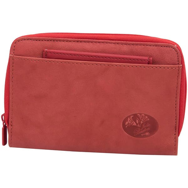 Womens Julia Buxton Double Zip Indexer Wallet - image 