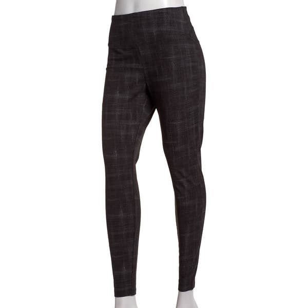 Womens Weekend Routine by Teez Her Plaid Basic Leggings - image 