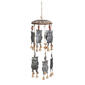 Evergreen Owl Garden Bells Wind Chime - image 1