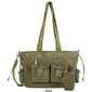 Madden Girl Nylon Midsize Tote w/ Mini Rhinestone Pouch - image 5