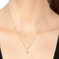 Nova Star® Lab Grown Diamond Bezel Frame Pendant & Earring Set - image 6
