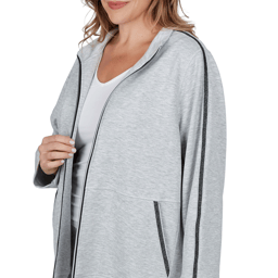 Plus Size Alfred Dunner Weekend Warrior Zip Front Jacket