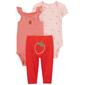 Baby Girl &#40;NB-24M&#41; Carters&#40;R&#41; 3pc. Strawberry Little Character Set - image 1