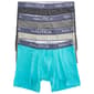 Mens Nautica 4pk. Heathered Boxer Briefs - Green/Grey - image 1