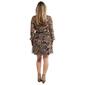 Petite MSK Long Sleeve V-Neck Floral Blouson Dress - image 2
