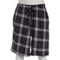 Mens Big & Tall Preswick & Moore Shorts - Black Plaid - image 2