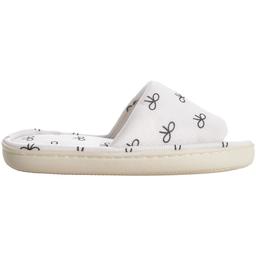 Womens Ella & Joy Bow Slide Slippers