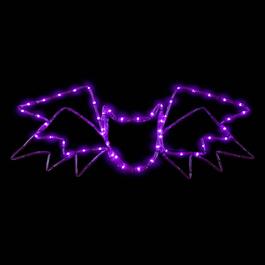 Northlight Seasonal 23.5in. LED Bat Window Silhouette