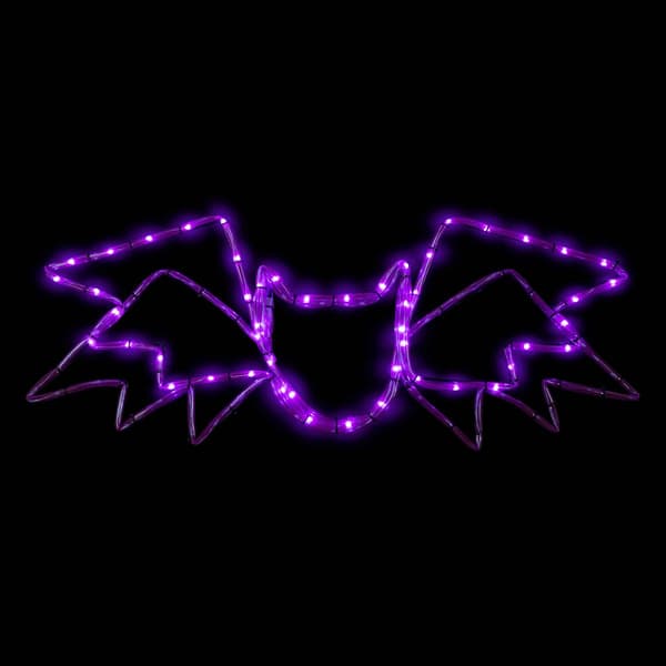 Northlight Seasonal 23.5in. LED Bat Window Silhouette