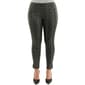 Womens Zac &amp; Rachel Pull On Printed Scuba Suede Pants - image 1