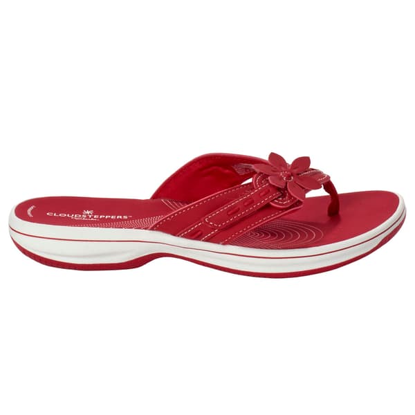 Womens Clarks Breeze Opal Thong Sandals