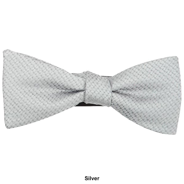 Mens John Henry&#174; Effort Solid Bow Tie