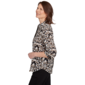 Womens Alfred Dunner Natural Instinct Twin Scroll Button Down - image 4