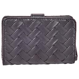 Womens Nine West Norah Woven French Wallet