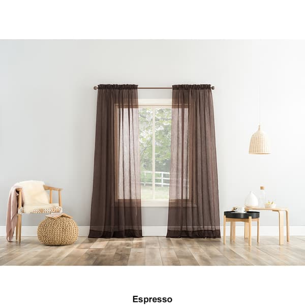 Erica Crushed Voile Curtain Panel