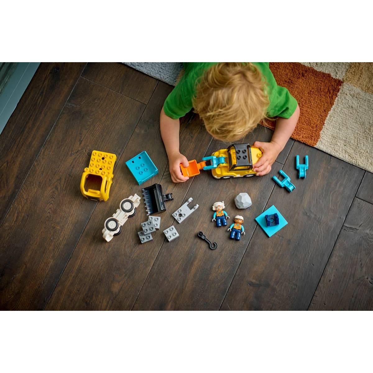 LEGO® Duplo®  3-in-1 Construction Vehicles Building Kit