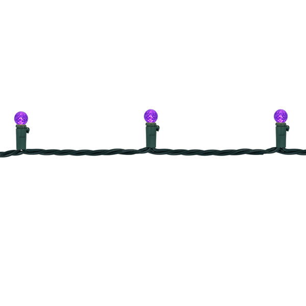 Northlight 16ft. LED Purple G12 Berry Mini Christmas Lights