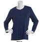 Womens Hasting &amp; Smith Long Sleeve Solid Henley Top - image 5
