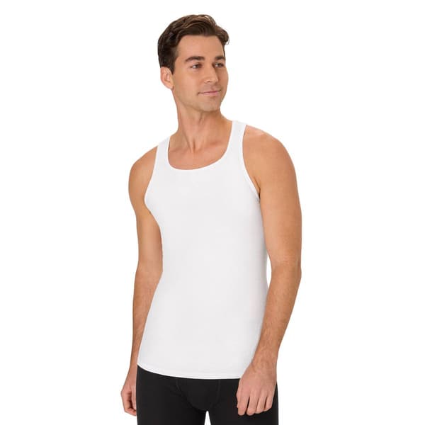 Mens Hanes Ultimate® Core 6pk. Tank Top - White