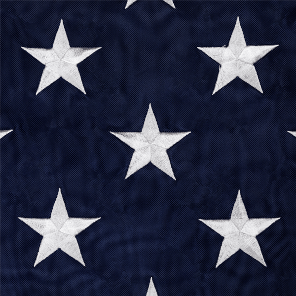 Northlight Patriotic Embroidered Outdoor USA House Flag