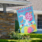 Northlight Seasonal Happy Easter Bunny with Eggs House Flag - image 1