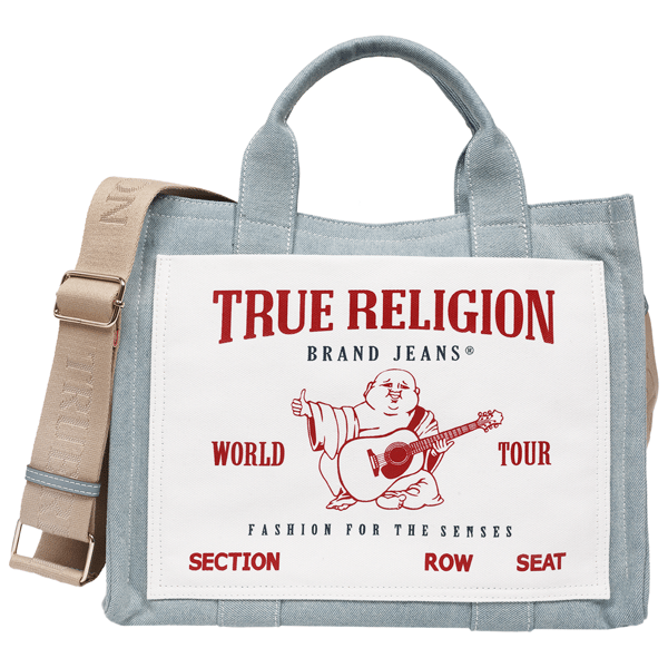 True Religion Ace Mega Pocket Buddha World Tour Tote - image 