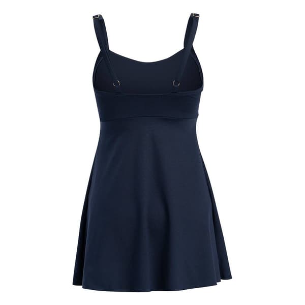 Womens Dolfin® Aquashape Pleat Front Fit & Flare Swimdress