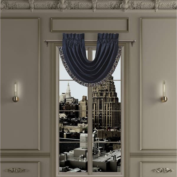 J. Queen New York Caruso Window Waterfall Valance Boscov s