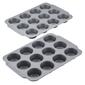 Farberware&#40;R&#41; Non-Stick Bakeware Double Batch Muffin & Cupcake Pan - image 1