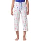 Womens HUE&#40;R&#41; Beach Flamingos Capri Pajama Pants - image 1