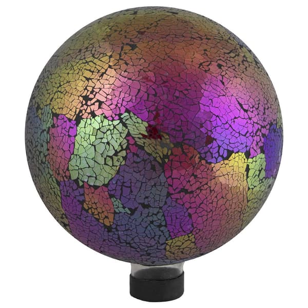 Northlight Seasonal Reflective Mosaic Garden Gazing Ball - image 