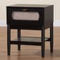 Baxton Studio Shirin Mid-Century Wood Nightstand - image 8