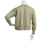 Juniors No Comment Vintage Screen Fleece Sweatshirt- Sage - image 3