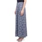 Womens NY Collection Abstract Floral O-Ring Sash Belt Maxi Skirt - image 3