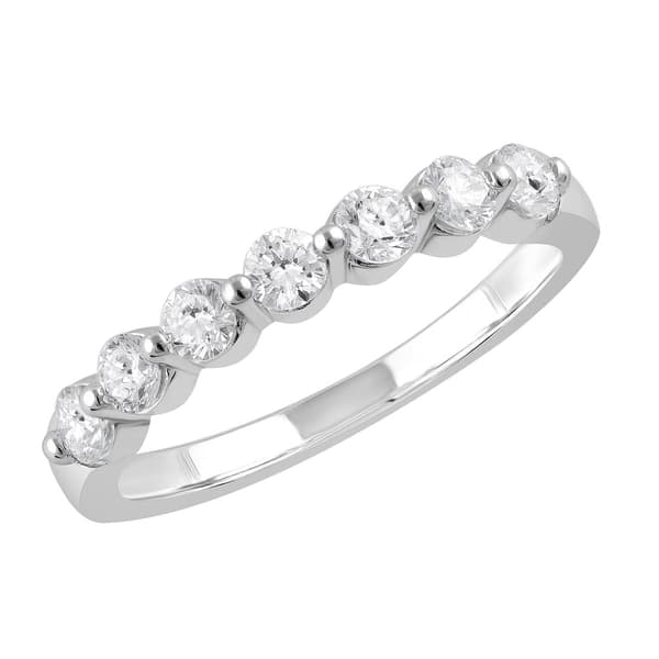 Nova Star&#174; White Gold 1/5ctw. Lab Grown Diamond Wedding Band