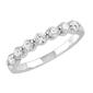 Nova Star&#174; White Gold 1/5ctw. Lab Grown Diamond Wedding Band - image 4
