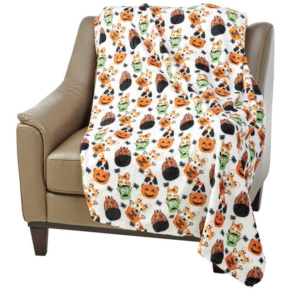 Ashley Cooper™ Ghouls Best Friend Plush Throw