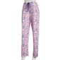 Womens Jessica Simpson Mini Rib Floral Tile Pajama Pants - image 1